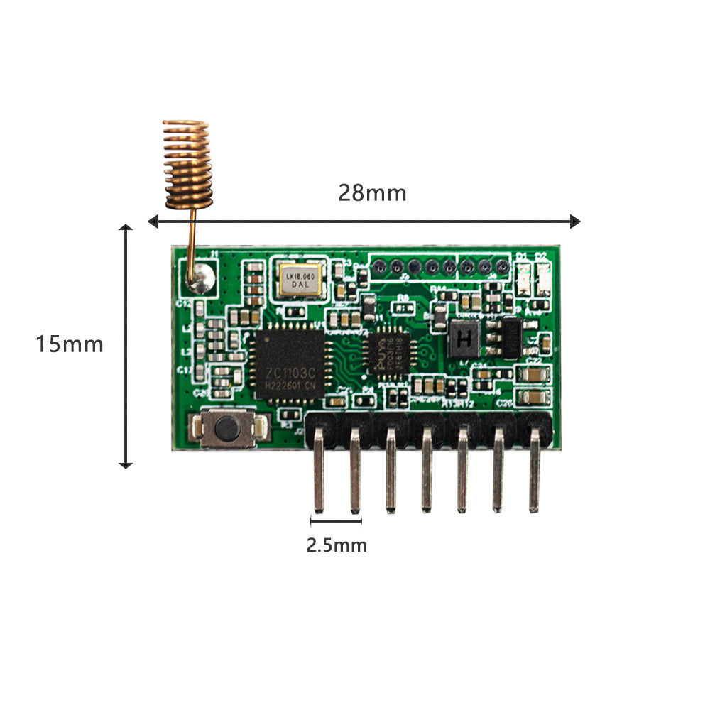 RX480E-868 FSK RF Remote control receiver and Transmitter module 4CH High level output Long distance 100 200 up to 400 meters 868MHz DC 5V 12V 24V Integrated For Arduino Uno Module Smart Home DIY
