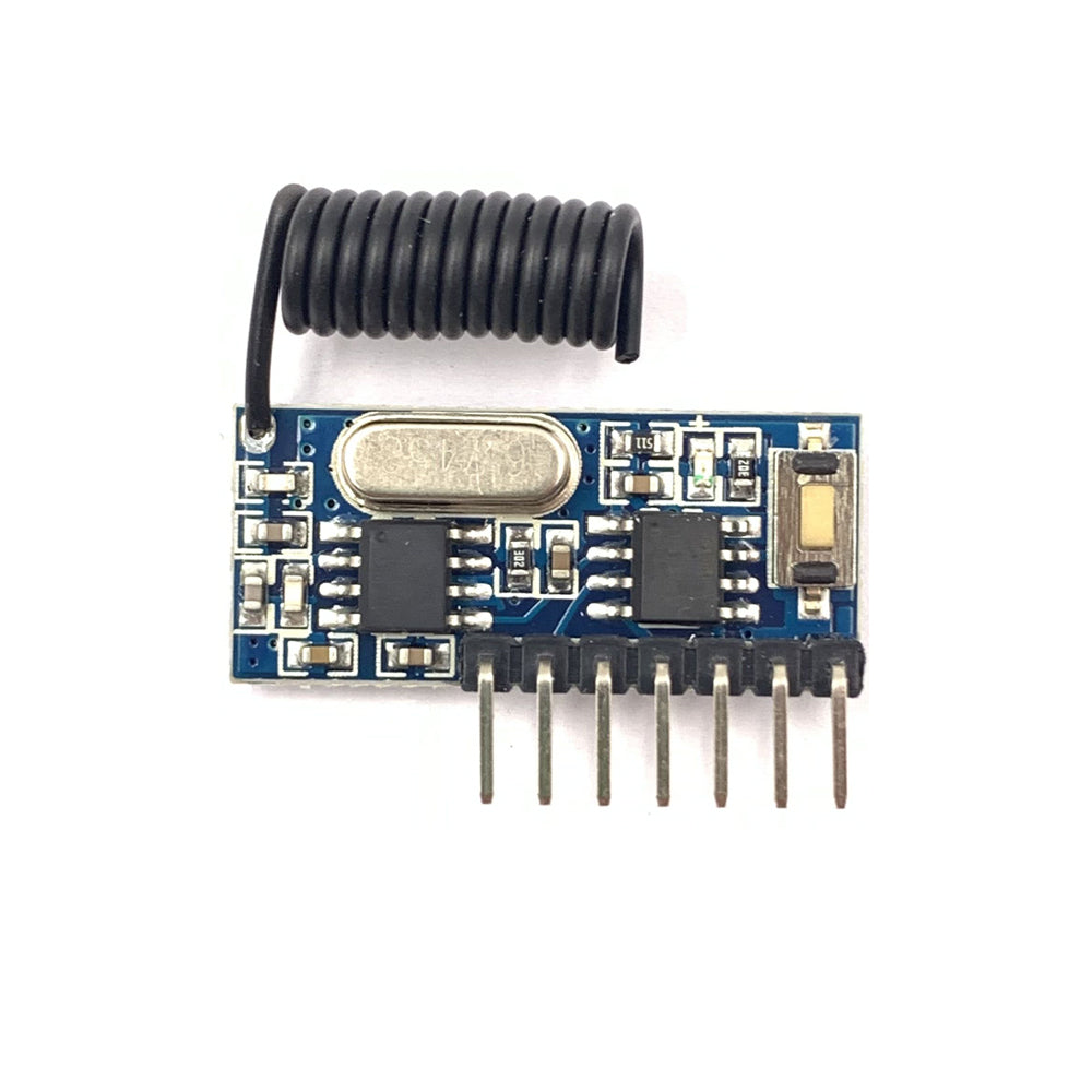 QIACHIP RX480E 433Mhz Wireless Remote Control Switch 4CH RF Relay 1527 Encoding Learning Module For Light Receiver Diy Kit