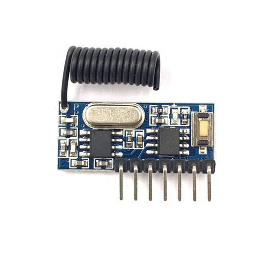 QIACHIP RX480E 433Mhz Wireless Remote Control Switch 4CH RF Relay 1527 Encoding Learning Module For Light Receiver Diy Kit