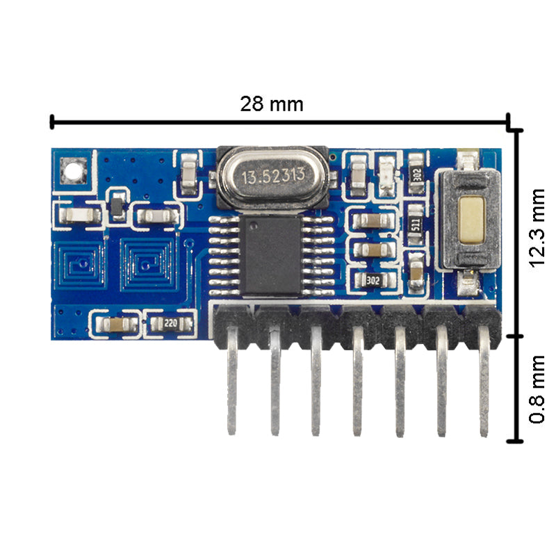 QIACHIP RX480E 10PCS or 20PCS Kit ︱433.92Mhz Wireless Receiver Remote Control Module︱4CH RF EV1527 Encoding Learning Module For Light︱Diy Receiver Kit