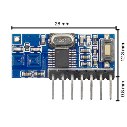 QIACHIP RX480E 10PCS or 20PCS Kit ︱433.92Mhz Wireless Receiver Remote Control Module︱4CH RF EV1527 Encoding Learning Module For Light︱Diy Receiver Kit